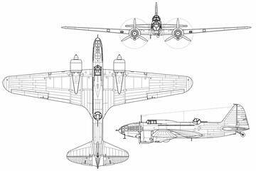 Bombardero medio Il-4
