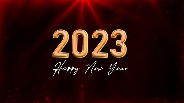 Happy New Year celebration,2023 new year, abstract, anniversary, background, ballons, calligraphic, card, celebrate, christmas, background video, green background