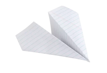 Rolgordijnen zonder boren paper plane isolated © chones