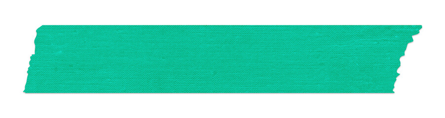 Bluish Green Canvas Fabric Washi Sticky Tape