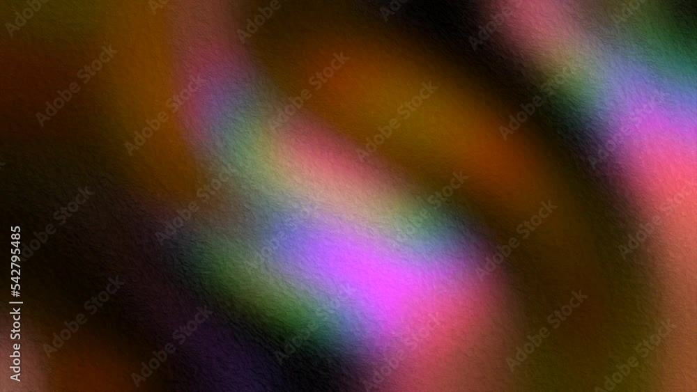 Poster blurry background with moving red spots. motion. blurred curved spots move in slow stream. beautiful