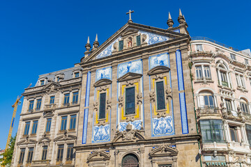 Church of San Antonio de los Congregados in the city of Porto, in Portugal.