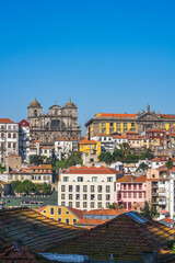 Fototapeta na wymiar View of the city of Porto in Portugal