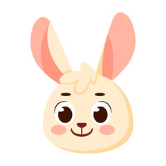 Obraz premium Isolated cute rabbit avatar character Vector