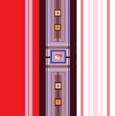 Obraz premium Ethnic style. Graphic ornamental composition.