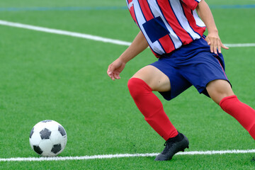 Obraz premium サッカー