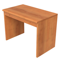 3d rendering illustration of a desk
