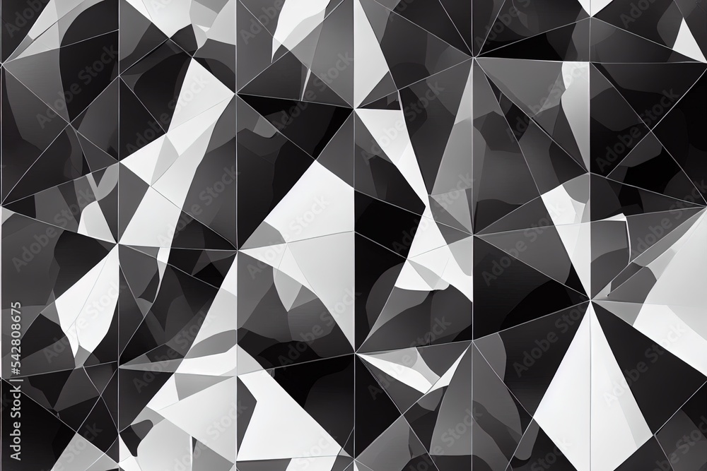 Poster geometric pattern of black diamonds on a white background.seamless in one direction.long fade out.th