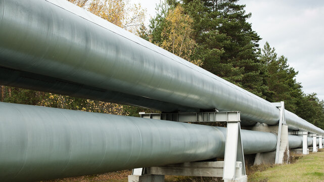 pipeline, in the photo pipeline close-up