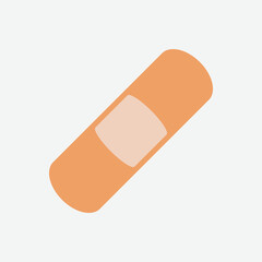 Plaster Icon. Cartoon of Sickle - Vector