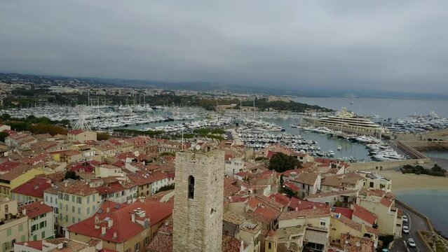 Antibe France hourbor and old town