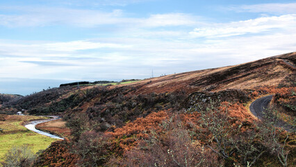 Obraz premium Tulach Bad A Choilich broch