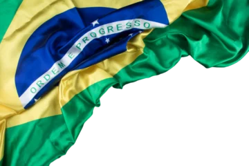 Poster de jardin Brésil Brazilian flag with transparent background png