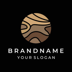 Creative design of wood and natural fiber logo, carpenter and wood plank with saw craftsman tool. Vector illustration.