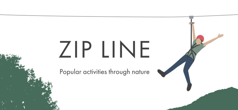 ジップラインデザインテンプレート