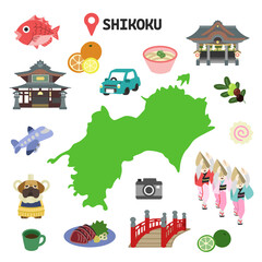 四国地方　観光セット