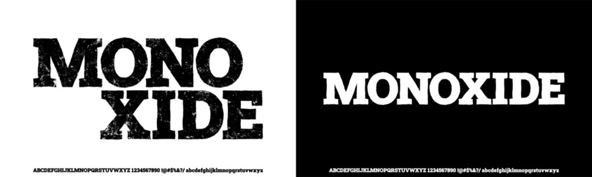 Modern Vintage Grunge Rough Distress Bold Font. Typography urban style alphabet fonts for fashion, sport, movie, logo design, vector illustration
