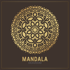 Luxury Mandala background design template