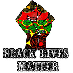 Rasta themed Black Lives Matter