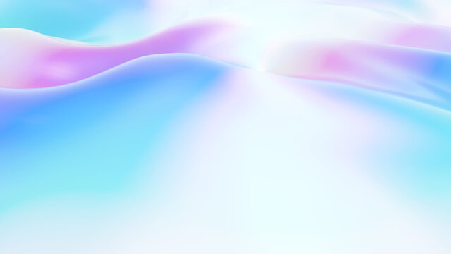 幻想的な青と紫のグラデーション背景素材。波のような背景。