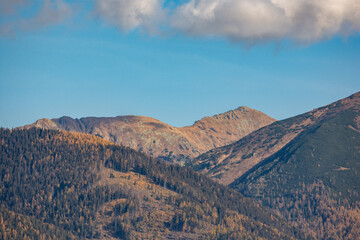 autumn in the mountains, West Tatras, Liptov, Slovakia