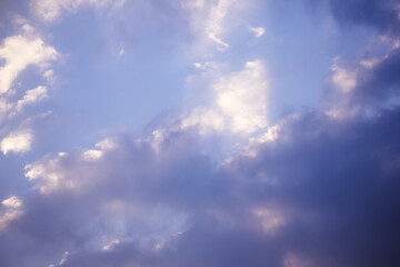 Fototapeta premium Clouds, blue sky