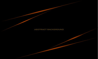 simple background with abstract orange lines in the corners, modern background