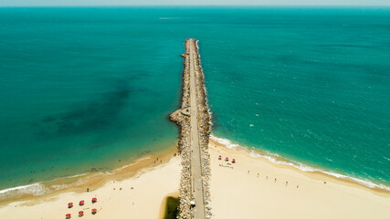 Praia de Iracema - Fortaleza - Vista pro mar