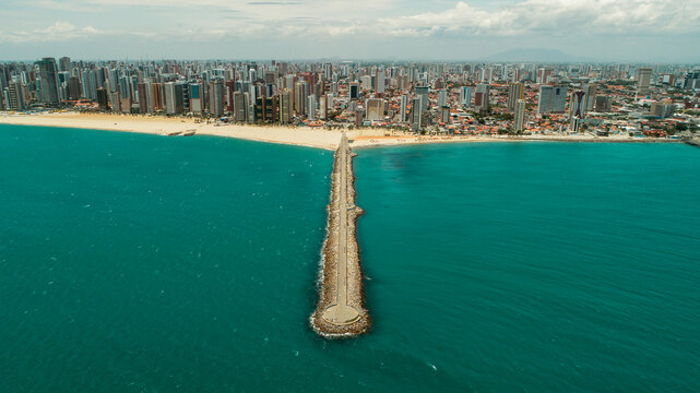 Praia de Iracema - Fortaleza - Vista Cidade