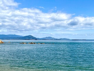 【瀬戸内海】庵治町東部の海岸からの眺め
