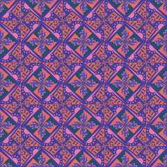 Sun Floral Seamless Pattern Background Garden Nature Plant Art