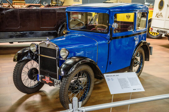 SINSHEIM, GERMANY - MAI 2022: blue BMW 3 15-DA2 Dixi 1929