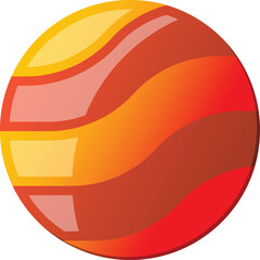 Abstract circle and line logo illustration in trendy and minimal style