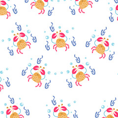 Cute animal cartoon pattern suitable for wallpaper