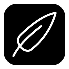 writing paper leaf icon