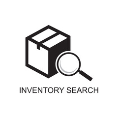 inventory search icon , logistic icon