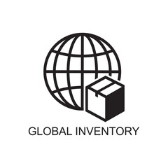 global inventory icon , logistic icon