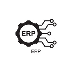 erp icon , inventory icon vector
