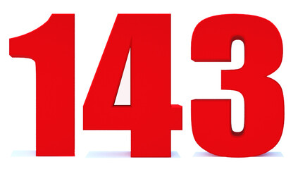 143 number