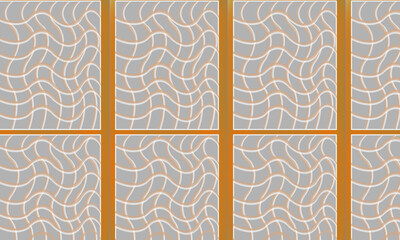 Gray square pattern background for illustration abstract