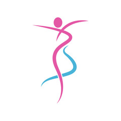 women's health logo illustration