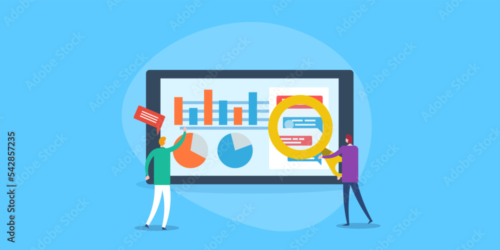 Aufkleber mobile app analytics tool, sales and customer behaviour tracking application providing data to busin