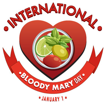 National bloody mary day icon