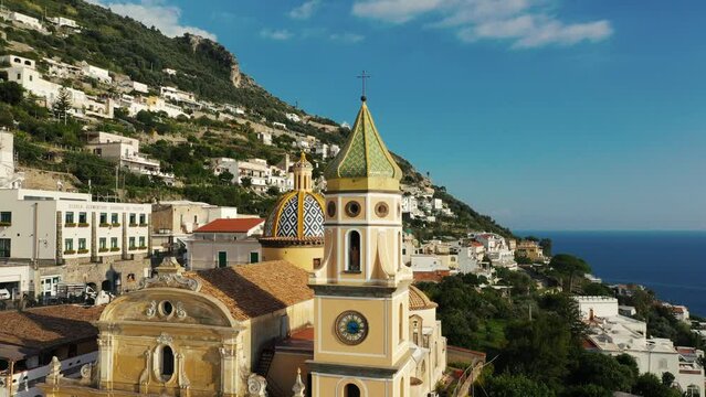 Beautiful church in Praiano, Italy