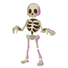 skeleton standing
