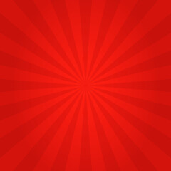 Red rays background abstract pattern vector