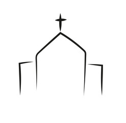 Kościół logo - obrazy, fototapety, plakaty