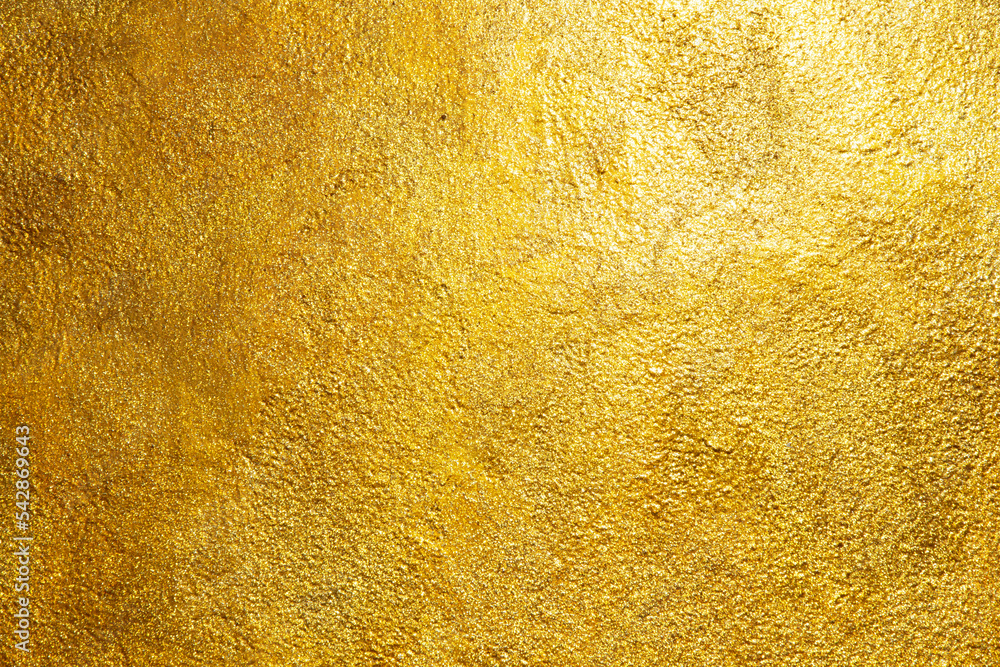 Wall mural gold metal texture and background