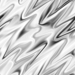 Black and white abstract background. Seamless texture of marble and flowing liquid. Futuristic combination of contrasting colors pattern.Digital art. Backdrop for presentations and business cards.	