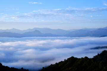 Morning sea of clouds, Oct 16th, 2022